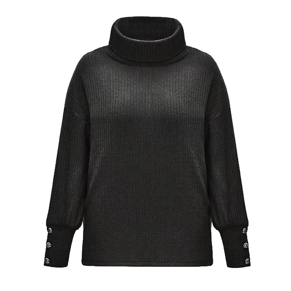 🆕Knit Button Sleeve Sweater - Picture 2 of 8